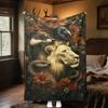 1PC Floral Animal Heart Blanket Soft Comfortable All Seasons Perfect Sofa Office Travel Home Gift Idea