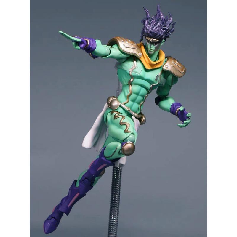 JOJO's Bizarre Adventure Jotaro Kujo Star Platinum Action Figure - Jointed and Movable