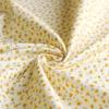 Sojitz Fashion Floral Print 112cm Wide X 3m Craft Supplies Broadcloth, Yellow, Cut, B6100Z-3-2-3M,