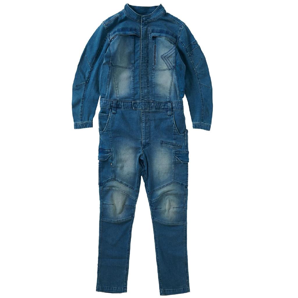 Toraichi Denim Jumpsuit Con Workwear Toraichi Construction Workwear 4L [Toraichi] Mg8890-501 4.