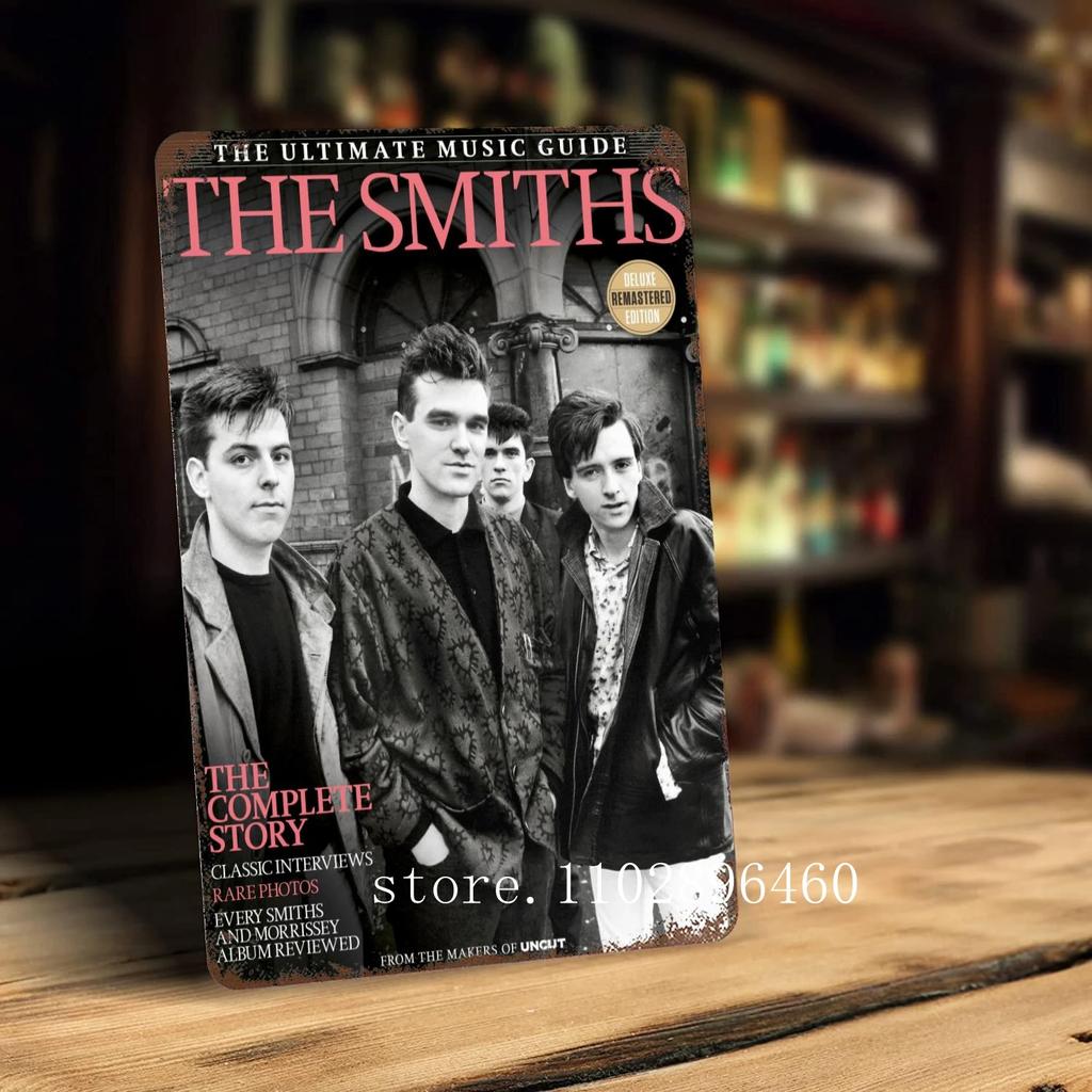 The smiths Metallschilder & Schilder Wanddeko Vintage Blechschilder Captain Metall Poster Deko für Bar Pub Club Wanddekoration