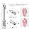 YIKOOLIN 3Pcs Cat Eye Magnet for Nails Gel Nail Polish Magnet Wand Nail Art Nail Polish Double-Headed Magnets Sticks Design Tool