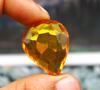 Awesome Big Offer 42.20 Carat Pear Shape Brazil Yellow Citrine Certified Gemstone SN644
