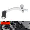 Shift Lever Motorbike Heel Gear Change Shifter Adjustable Silver Deform Resistant Shifter Pedal Motorcycle Foot Brake
