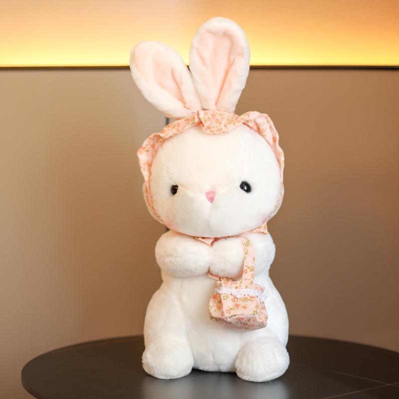 Cute Little Rabbit Plush Toy Sleeping Pillow To Give Children Dolls Girls Birthday Gift Rag Dolls