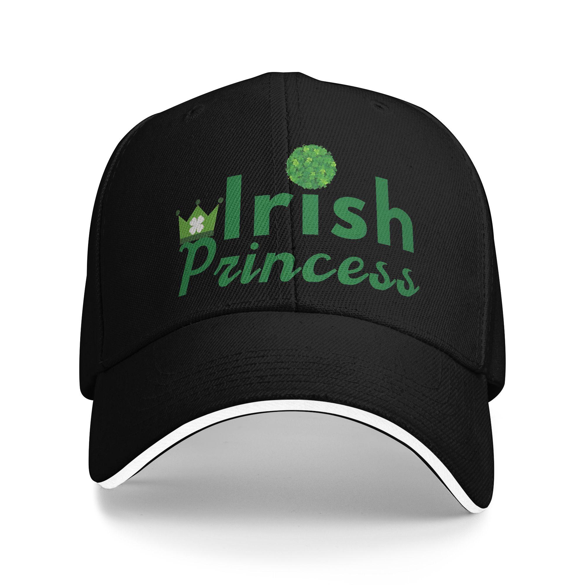 

Summer Baseball Cap St Patricks Day Wear For Men Women Trucker Hats Vintage Headwear Gift One Size
