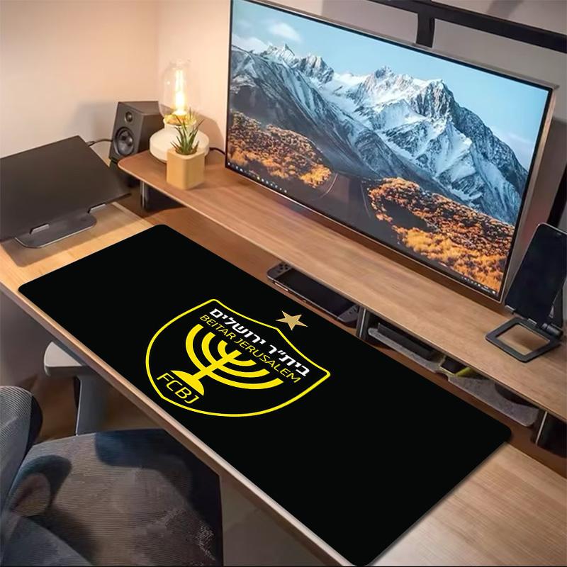 Beitar Jerusalem Print  Cushion Non-slip Laptop Tablet Big Mousepad XXL Mat Mini PC Playmat With Lock Edge
