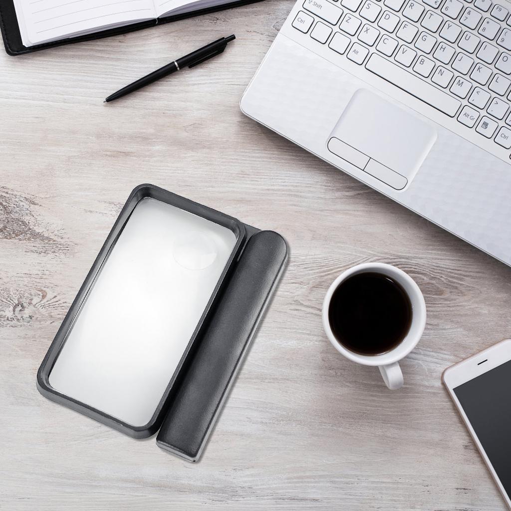 Single Lens Eye Loupe Magnifier Handheld 2.5X 8X Magnifying Glass Foldable for Reading Gems Jewelry Magnifying Lens