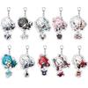 Game Wuthering Waves Q Version Keychain Jianxin Jiyan Anke Acrylic Key Chain Cute Pendant Chaveio Jewelry For Women Men Gift