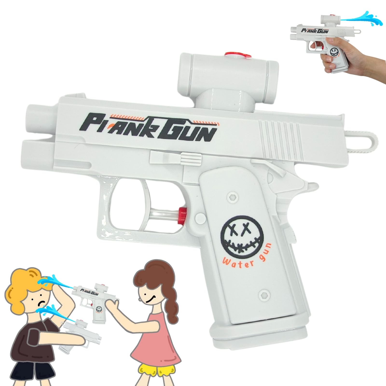 

Two-Way Version Water Gun Prank Water Gun Stress Ease Playful Toy Sets For Water Parties,Summer Entertainment,Travel Gatherings