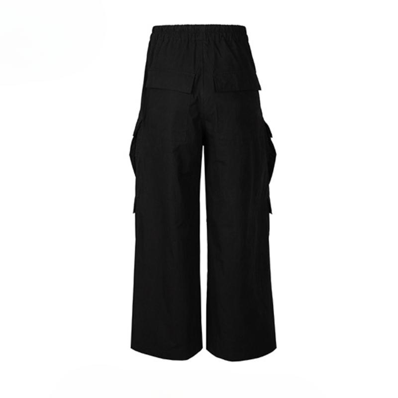 Men's Urban Korean Style GethBela Wide-leg Overalls Functional Men's Casual Trousers