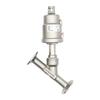 304 Stainless Steel Pneumatic Quick-Connect Angle Seat Valve for Steam and Clamp Applications