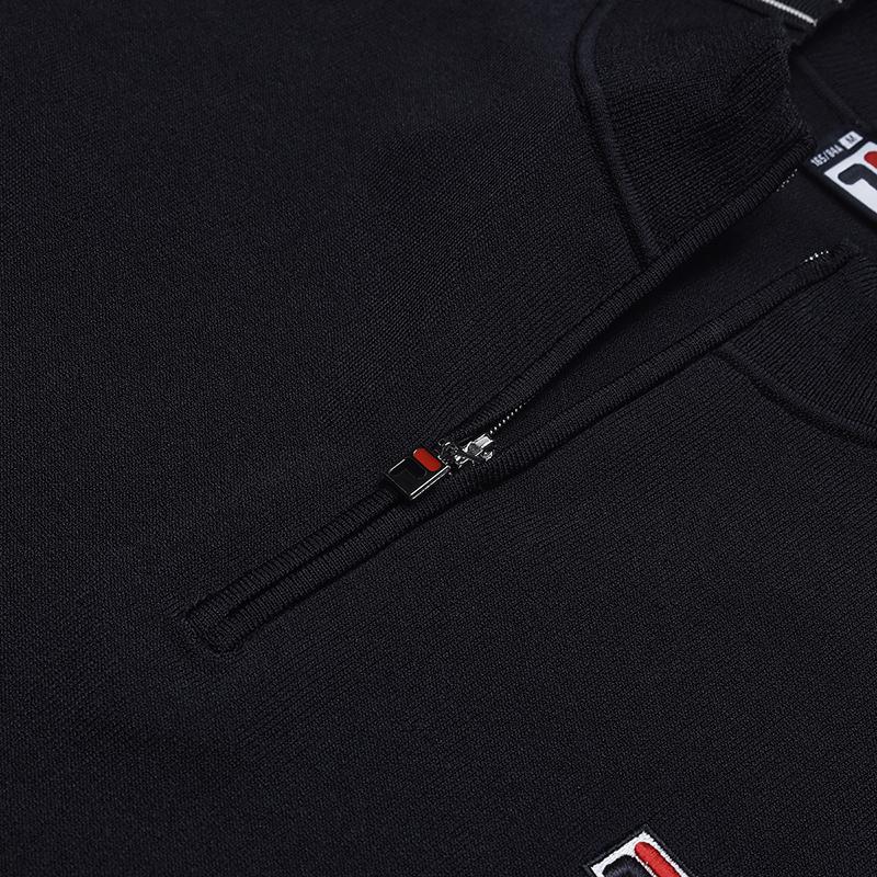 FILA White Fashion Simple Classic Versatile Casual Basic Short Sleeve Knit Top Women tops F51W533402FNV