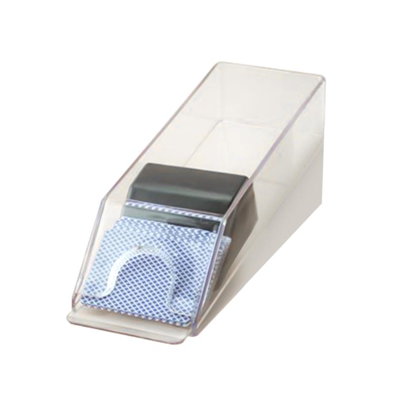 

4/6-колодный покерный дилер акриловый шуз для раздачи блэкджека шаффл-машинка для игральных карт для азартных игр и семейной игры прочный