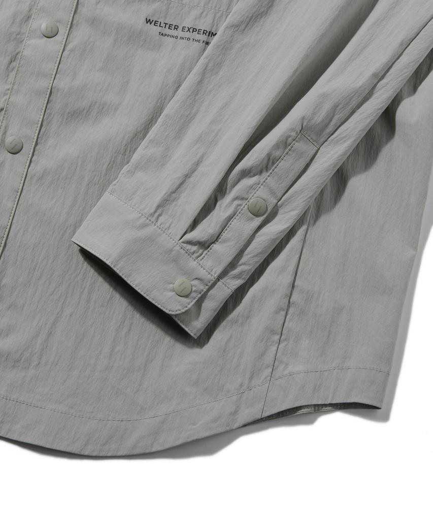 Welteoigseupelimeonteu Wcl007_Light Reflection Pocket Shirts_Warm Gray