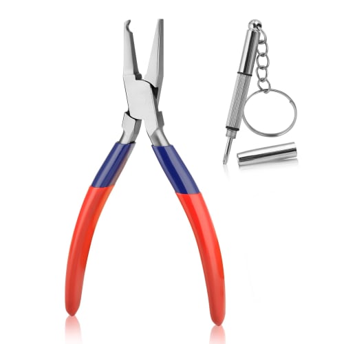 

GOLD DEER Nose Pad Pliers, Nose Pad Adjustment Tool, Eyeglass Pliers, Nose Pad Repair Tool, Nose Pad Repair Tool, Eyeglass Repair Tool