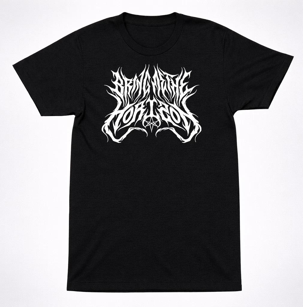 BMTH Bring Me The Horizon METAL T-Shirt – Hard Rock Metalcore Band Tee 4XL