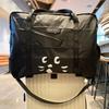 Shoulder Bag Cartoon Cat Nylon Cloth Bag Nylon Gym Storage Bag Casual Travel Duffel Bag  Training