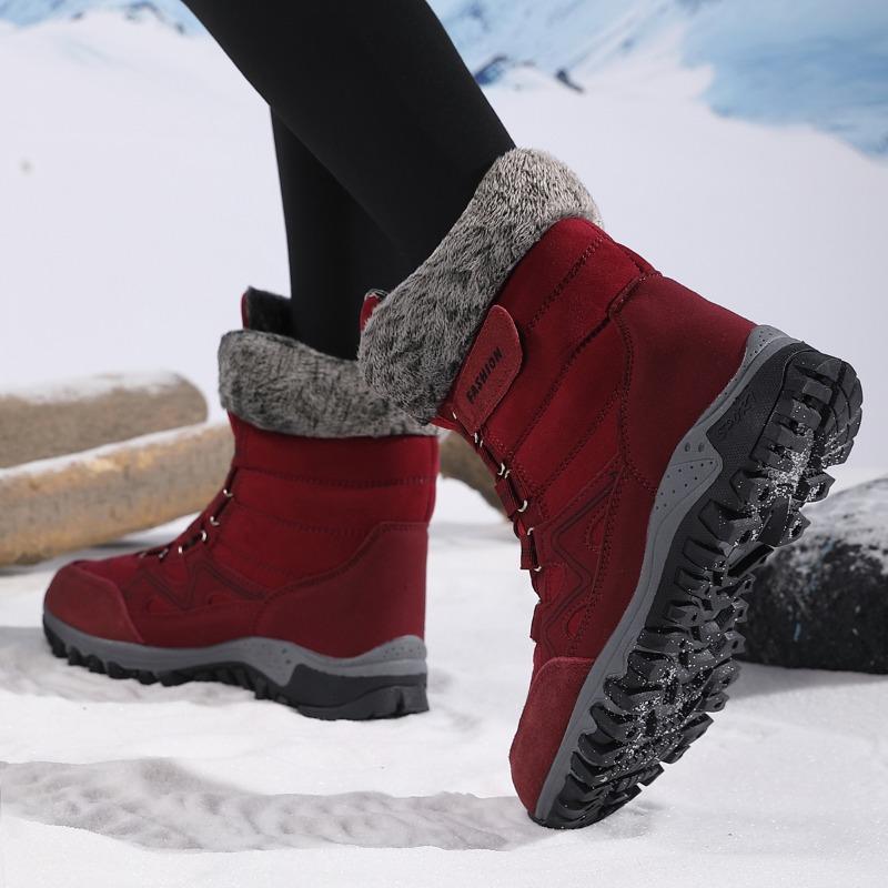 Women's Winter Boots  Anti-Slip Waterproof Warm Large Size Snow Boot Women's Shoes Womens Winter Shoes European Winter Boots