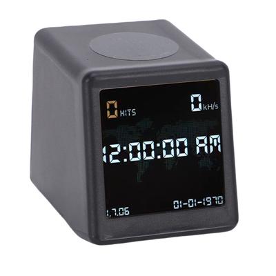 Bitcoin Lotteri Miner Digitalt Ur WiFi   1060kHCelsiuss Hash Rate Lotteri   Miner med Vejr Temperatur Fugtighedsdisplay