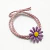 Korean Daisy Hair Scrunchie & Bracelet Dual-Use Accessory