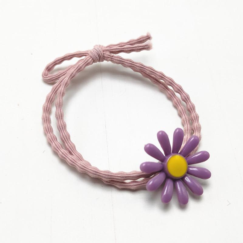 Korean Daisy Hair Scrunchie & Bracelet Dual-Use Accessory