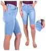 Krótkie Spodenki Damskie Jeansowe Bermudy Firi Plus Size 44 Xxl