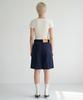 DILETTANTISME Bijou Cotton Bermuda Pants (Navy)