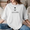 Retro Emblem Of Saudi Arabia Tshirt For Unisex Unisex Cool Pure Cotton Tee Shirt Round Collar Short Sleeve T Shirts Printed Tops
