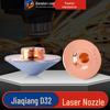 Jiashiang D32 Laser Cutting Nozzle, Single/Double Layer Copper Nozzle for BM111 Machine