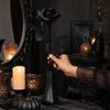Halloween Artificial Flowers Roses Gothic Floral Arrangement for Home Decor