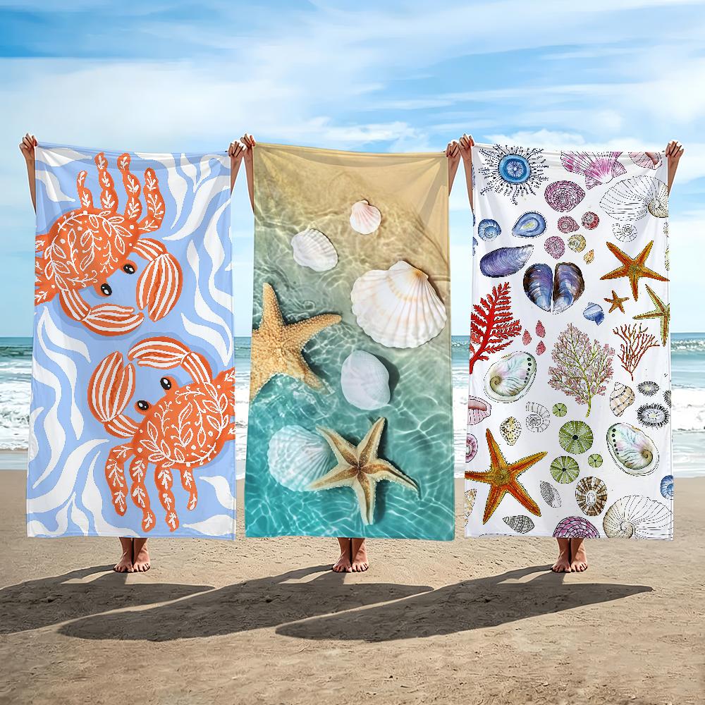 Personalized Towel Beach Towel Travel Lightweight Skin Friendly for Pool Beach Camping Cruise Summer