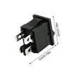 2 Position 4 Pin High Power Rocker Button Switches LED Toggles Rocker Switches for Electric Cookers and Audios Systems
