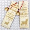 Miniature Bull Terrier - dog bookmark, personalized bookmark, gift for bookworm from Art-Dog brand