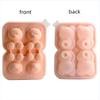 Cute Teddy Bear Ice Cube Making Mold Splash-proof And Easy To Fall Off, For Refrigerator With Container, Cute Bear Ice Cube Tray