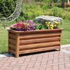 Aluminum Alloy Imitation Wood Grain Flower Box