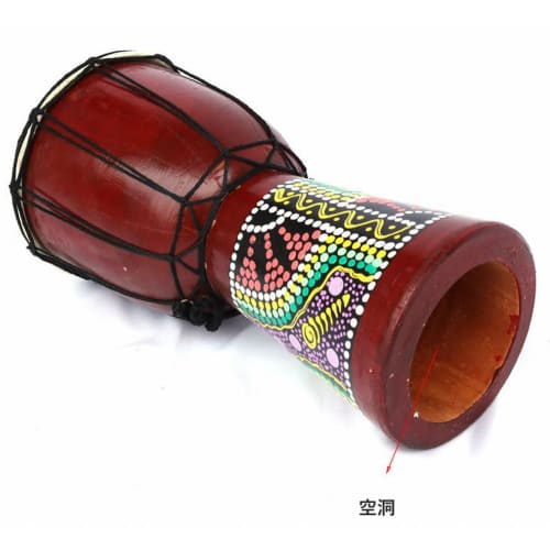 Anfang Djembe Musical Instrument, Folk Drum, Percussion (30cm Tall)