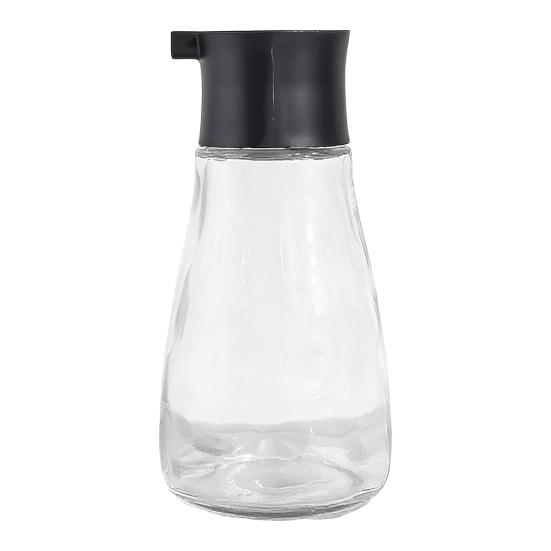 Glass Oil Vinegar Dispenser with No-Drip Pour Spout 150ml Clear Oil Sprayer for Soy Sauce Cooking Oil Easy-Fill Wide Mouth Kitchen Tool for Salads