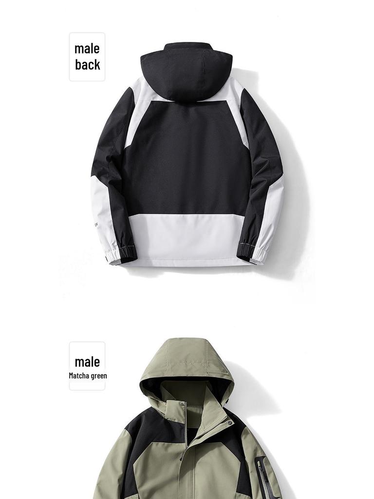 Unisex Waterproof Windbreaker: Spring/Autumn Thin Style, Custom Logo for Group Orders