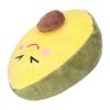 Avocado Shape Pet Chew Toy Plush Dog Playing Teething Toys with Sound for Small Dogs
