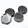4pcs 58mm 53mm Volk Rays Logo Emblem Car Wheel Center Caps Wheel Hubcap Rim Center Dust Cover Carbon Fibre Badge Hub Accessories