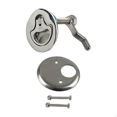 Boat Cam Latch Locking Style Flush Pull Turning Lock Stainless Steel Accessories Lid