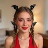 Creative Bat Wings Headband Gothic Dragon Devil Hair Clips Pins  Festival Props