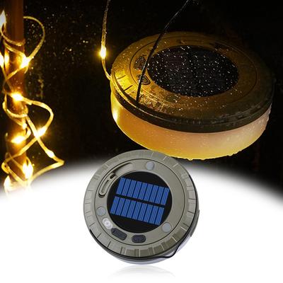 Solar String Lights Waterproof Camping Lantern Emergency Lamp Atmosphere Light for Tent Camping Yard Garden Outdoor Decoration