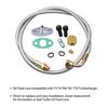 41" Turbo Oil Feed Line Kit for T3 T60 T4 T61 T70 Supercharged Engine 1/8 NPT EV