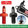 1/2/3/5Pcs Bicycle Air Rear Shock Absorber Valve Adapter Bicycle Rear Shock Air Pump Valve Adapter Pressure Reducer Accessories