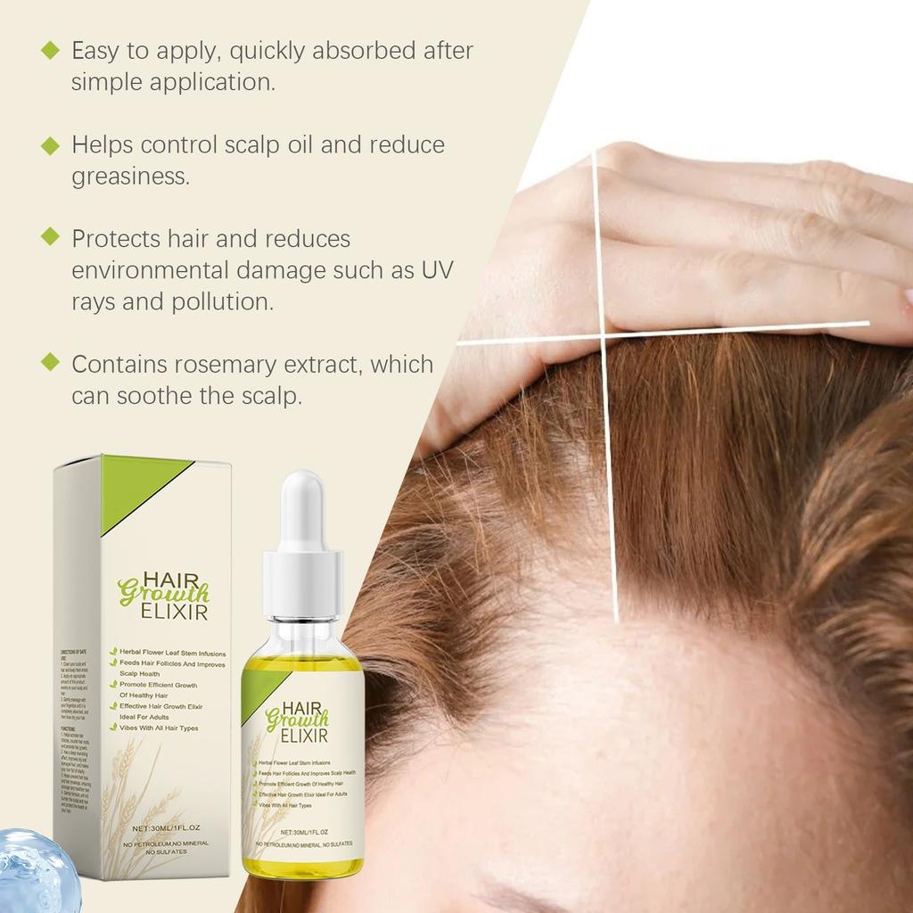 Hair Care Serum Nourishes The Scalp Replenishes Water Softens And Strengthens Hair Leaves Hair Fragrant And Nourishes Hair Oil 30ml