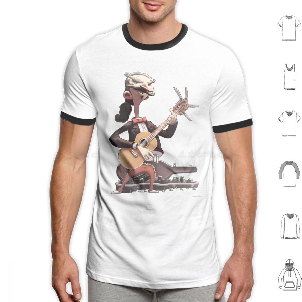 Elektrisch Esteban Lebende Ausgabe T-Shirt Baumwolle Männer Frauen DIY Druck Gitarre Mariachi Konzert Show Auftritt Bühne