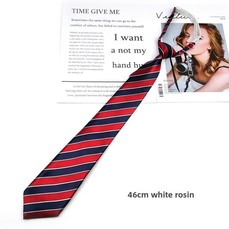 Skoleuniform Konfirmasjonsbilde Slips For Barn Med Justerbar Klemme Funksjoner