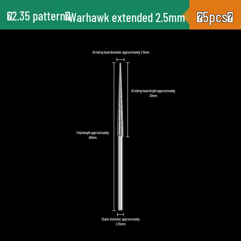 Silicon Carbide Diamond Bead Reamer for Jade, Pearls, Stone, and Wenwan.
